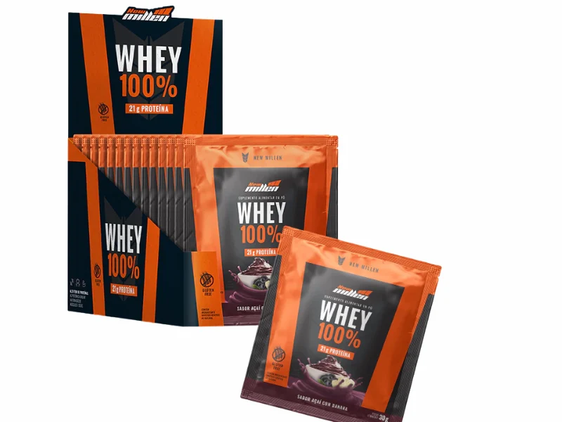 WHEY 100% 15X30G - NEW MILLEN