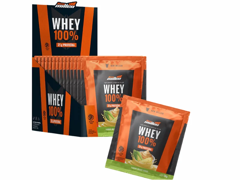 WHEY 100% 15X30G - NEW MILLEN