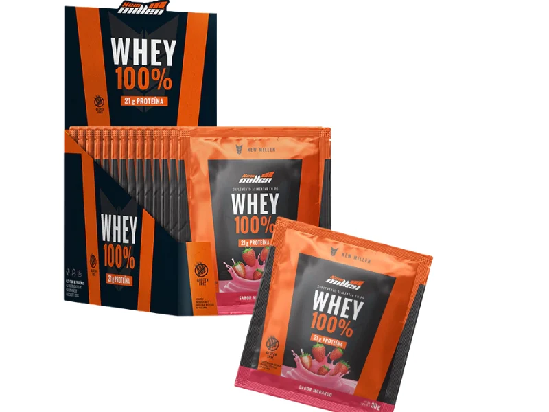 WHEY 100% 15X30G - NEW MILLEN