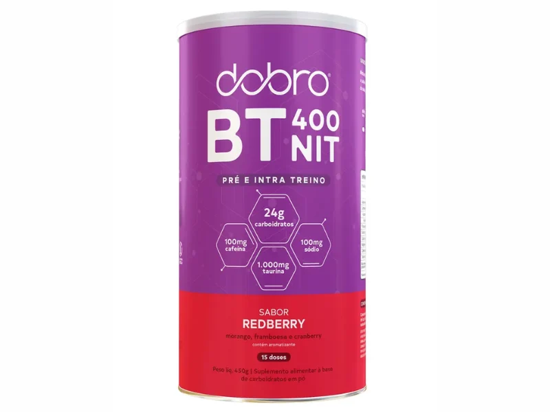 BT 400 NITRATO (C/ TAURINA E CAFEÍNA) 450G - DOBRO