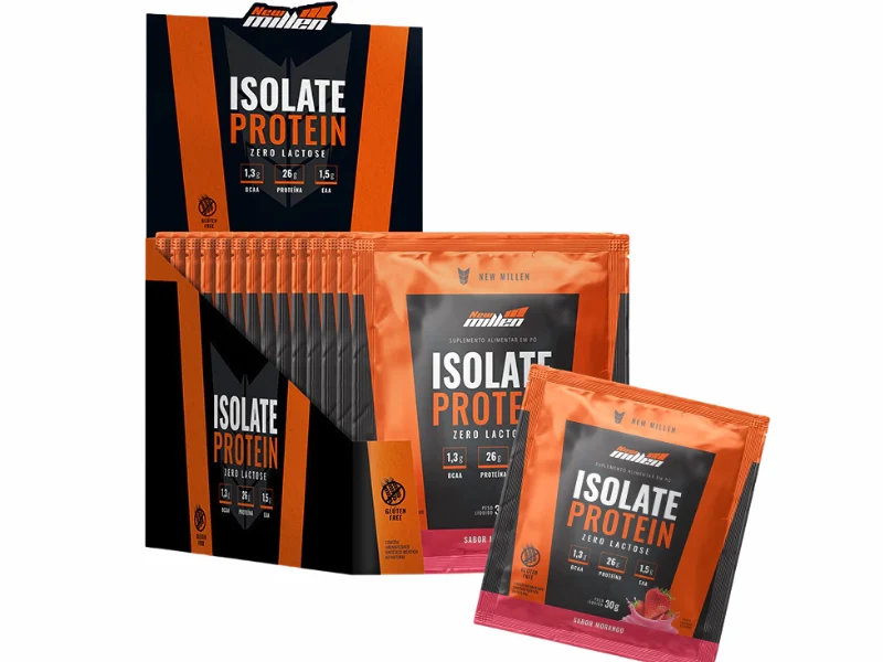 PROTEINA DA CARNE ISOLATE PROTEIN 15X30G - NEW MILLEN