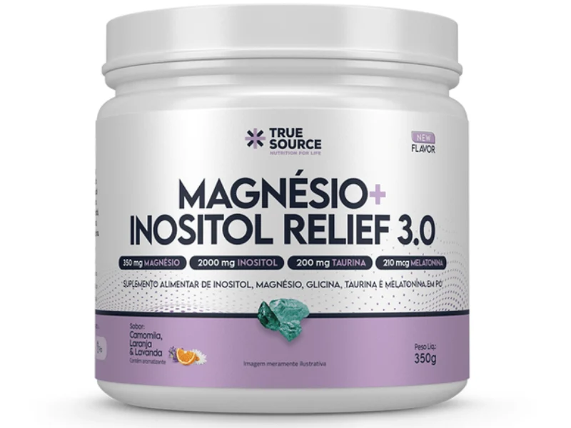 MAGNÉSIO + INOSOTOL 3.3 350G - TRUE SOURCE