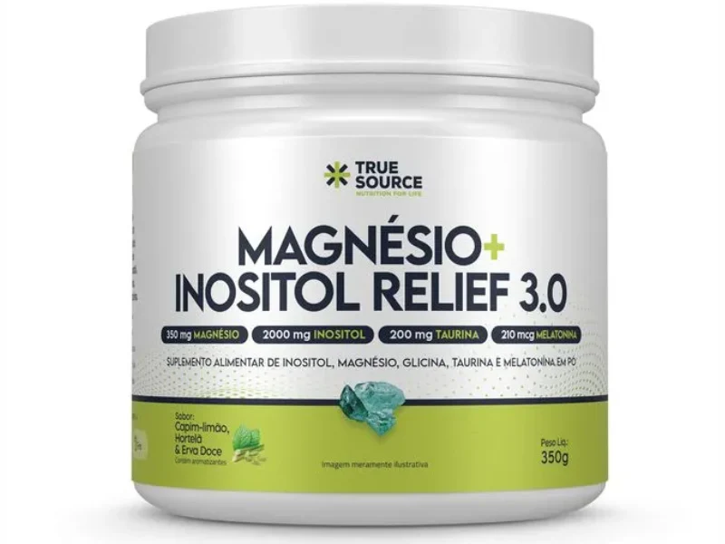MAGNÉSIO + INOSOTOL 3.3 350G - TRUE SOURCE