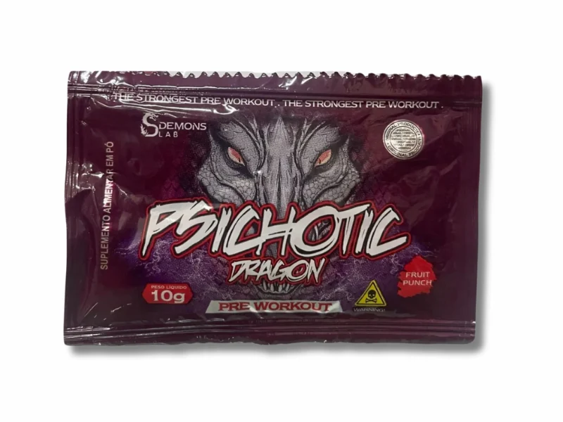 PRE TREINO PSICHOTIC DRAGON CAIXA C/ 30UN 10G - DEMONS LAB