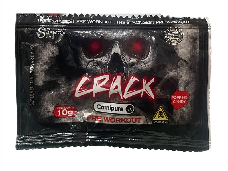 PRE TREINO CRACK CAIXA C/ 30UN 10G - DEMONS LAB