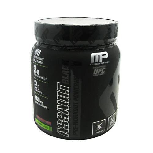 MusclePharm Black Label Assault Black