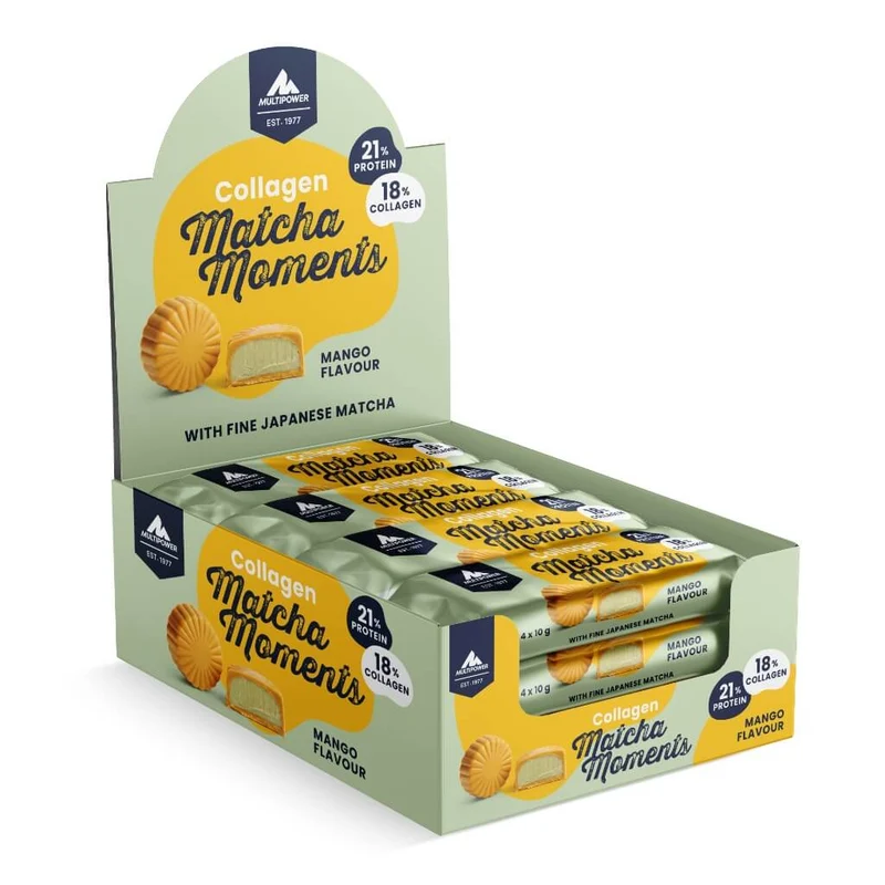 12xPackungen Collagen Matcha Moments, Mango (12x40g)