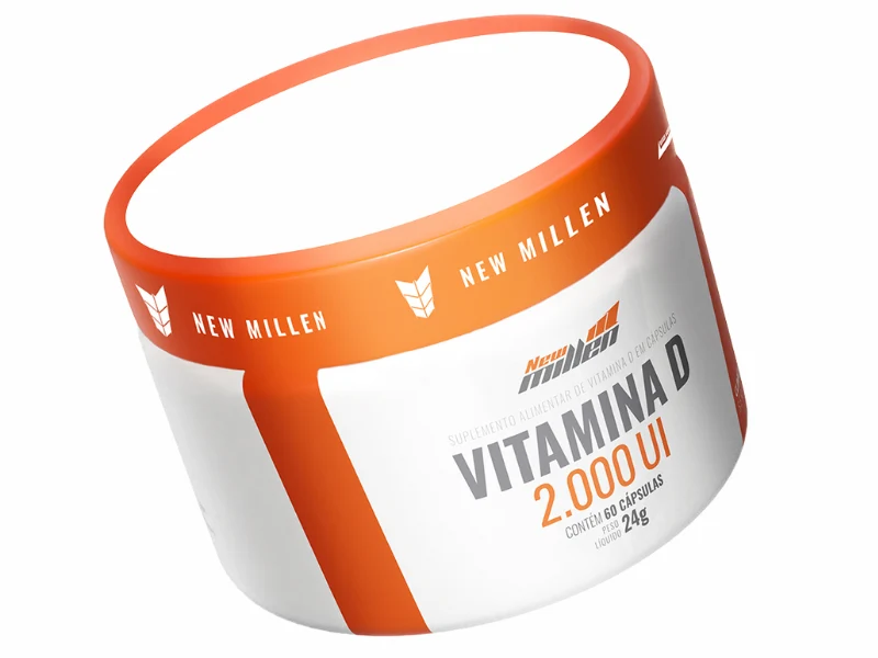 VITAMINA D MCT 2.000 UI 60CAPS - NEW MILLEN