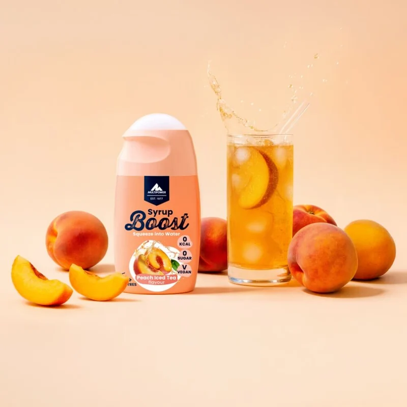 Syrup Boost Eistee Pfirsich 10er Set | Getränkesirup ohne Zucker