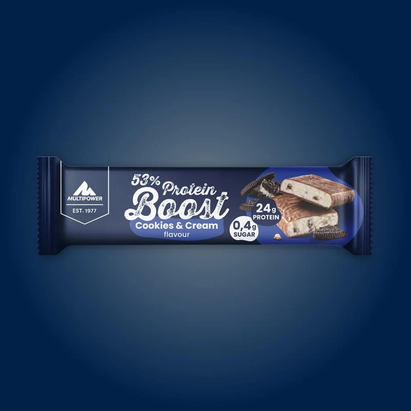 53% Protein Boost Cookies & Cream - 45g | High Protein
