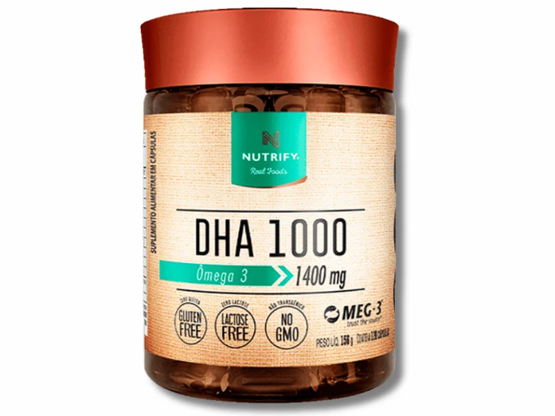 DHA 1000 60 CAPSULAS - NUTRIFY