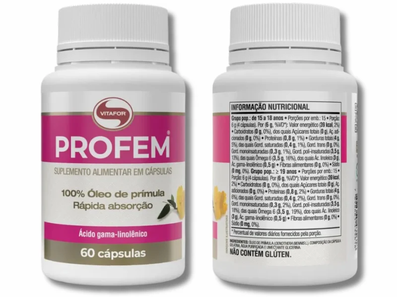 PROFEM 60 CAPSULAS 1000MG - VITAFOR