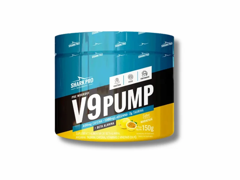 PRE TREINO V9 PUMP 150G - SHARK PRO