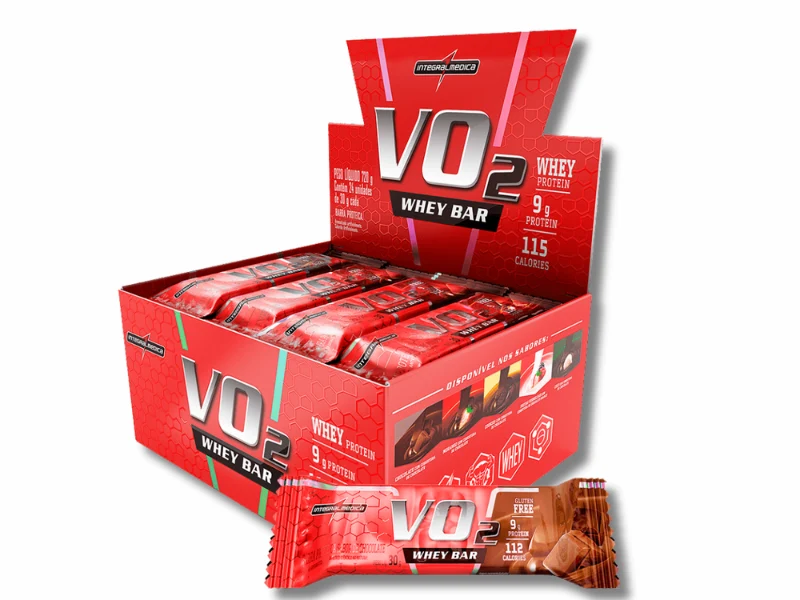 VO2 PROTEIN BAR 12UN - INTEGRALMEDICA