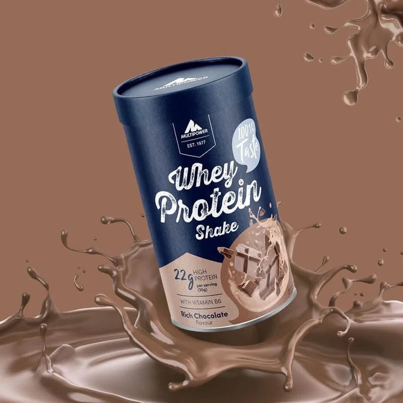 14 Portionen (á 30g) Whey Schoko Proteinpulver (Artikel mit verkürzter Haltbarkeit)