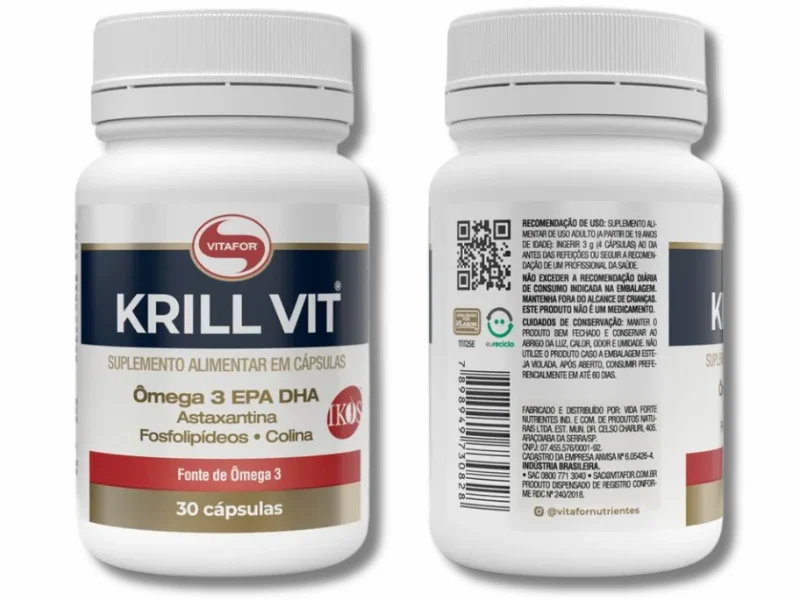 KRILL VIT 30 CAPSULAS 500MG - VITAFOR