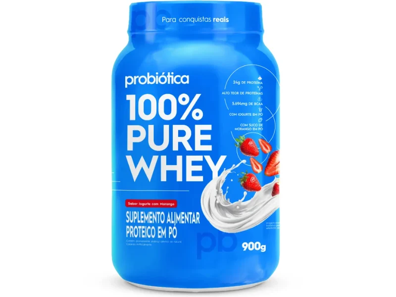 WHEY 100% 900G - PROBIOTICA