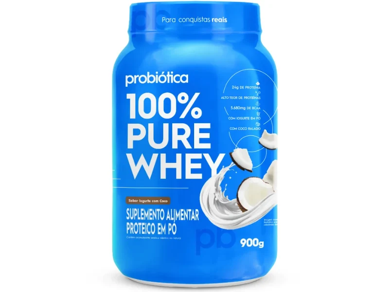 WHEY 100% 900G - PROBIOTICA