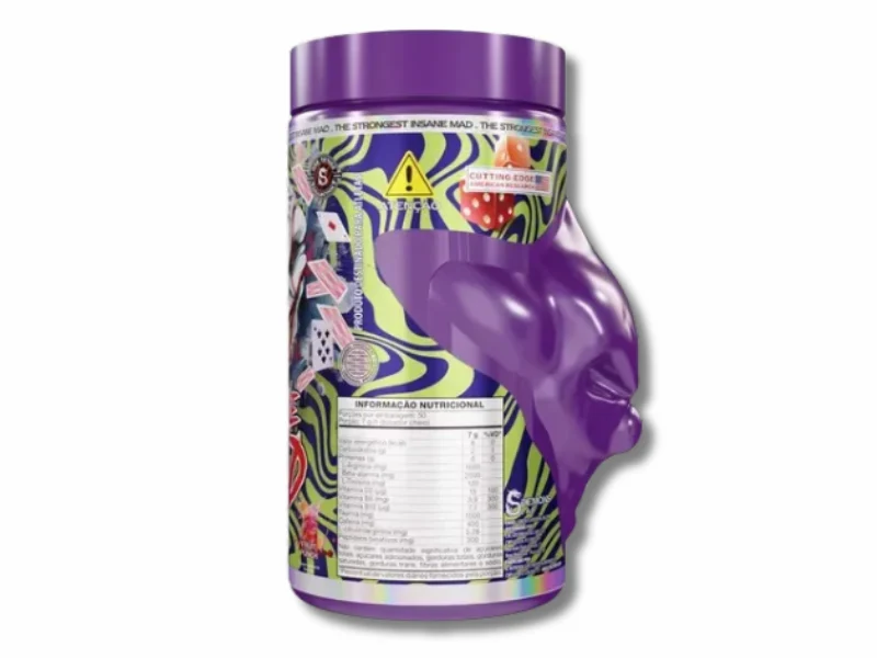 PRE TREINO INSANE MAD FRUTAS VERMELHAS 350G - DEMONS LAB