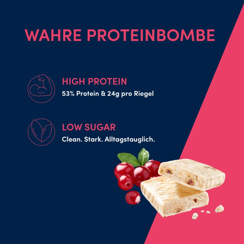 53% Protein Boost Berry Joghurt - 45g | High Protein