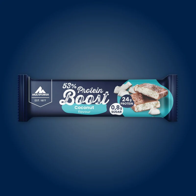 Karton Boost Proteinriegel Kokosnuss (20x45g) - High Protein