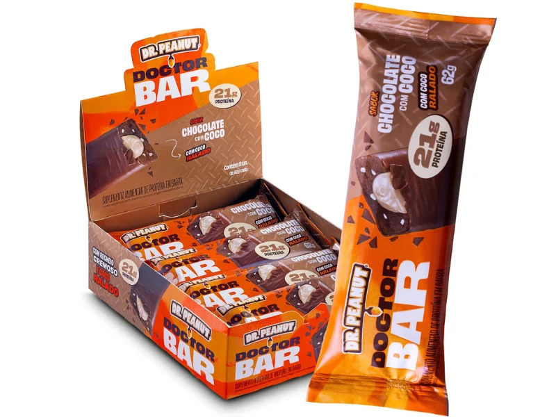 DOCTOR BAR 8UN 62G - DR. PEANUT