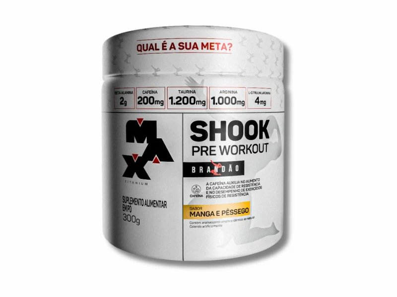PRE TREINO SHOOK RAFAEL BRANDÃO 300G - MAX TITANIUM