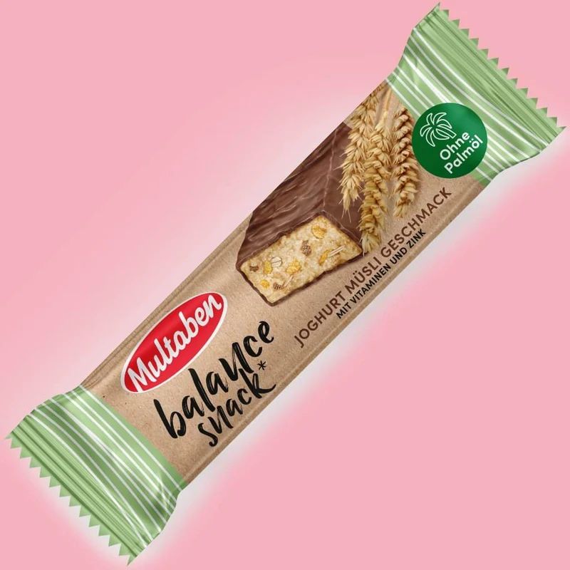Multaben Balance Snack Joghurt-Müsli | 38g ohne Palmöl