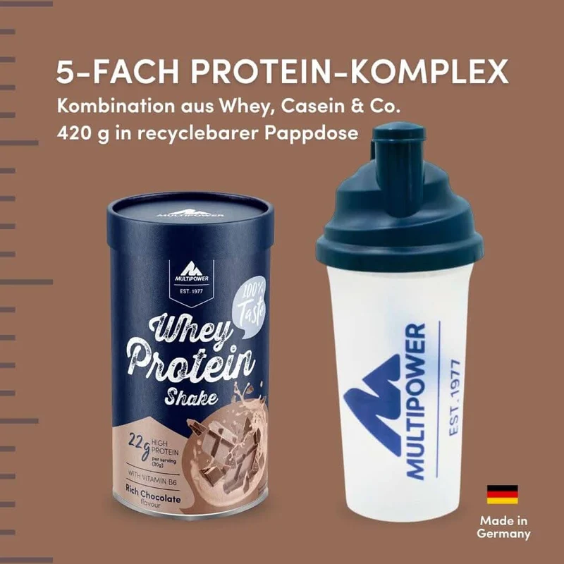 Whey Starter-Paket | 2x420g, 1x 500g Creatine, 2x gratis Proteinriegel