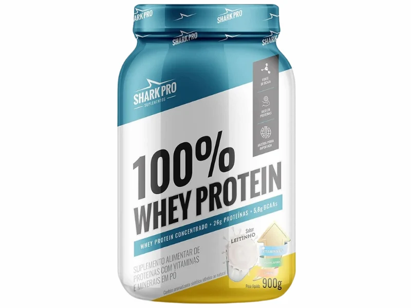 WHEY 100% 900G POTE - SHARK PRO