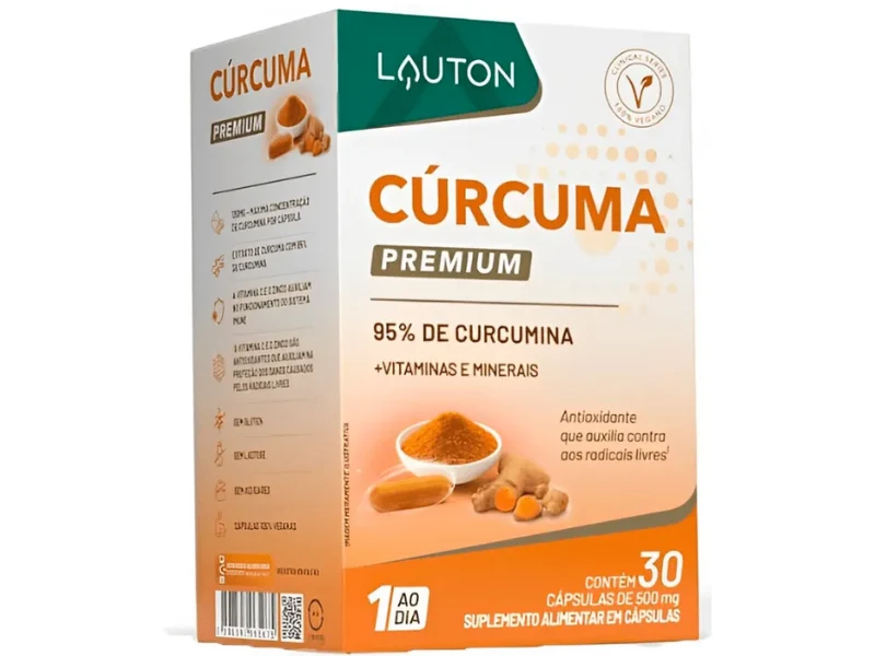 CÚRCUMA 130MG 30CAPS - LAUTON