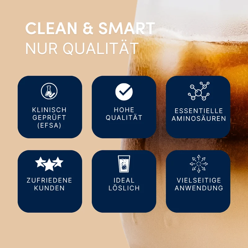 420g Whey Protein Pulver Iced Vanilla Latte | Protein Kaffee