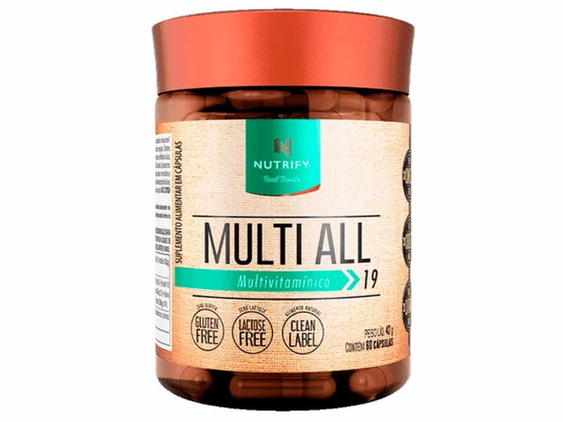 MULTIVITAMINICO 60 CAPS - NUTRIFY