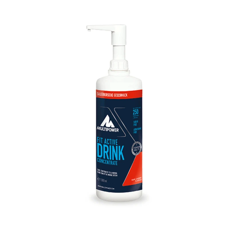 1 Liter Multipower Fit Active Sauerkirsche Getränkekonzentrat