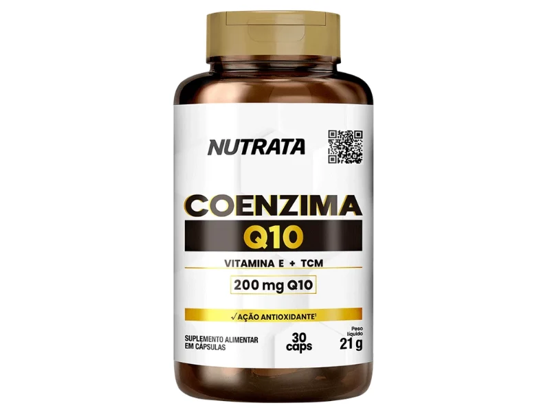 COENZIMA Q10 200MG 30CAPS - NUTRATA