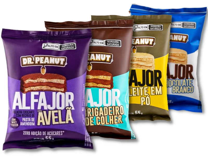 ALFAJOR 12UN 55G - DR. PEANUT