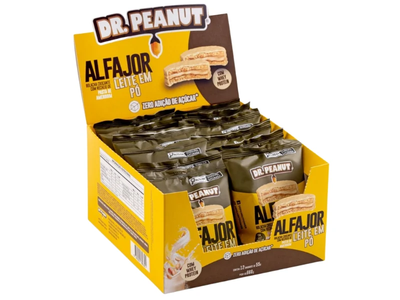 ALFAJOR 12UN 55G - DR. PEANUT
