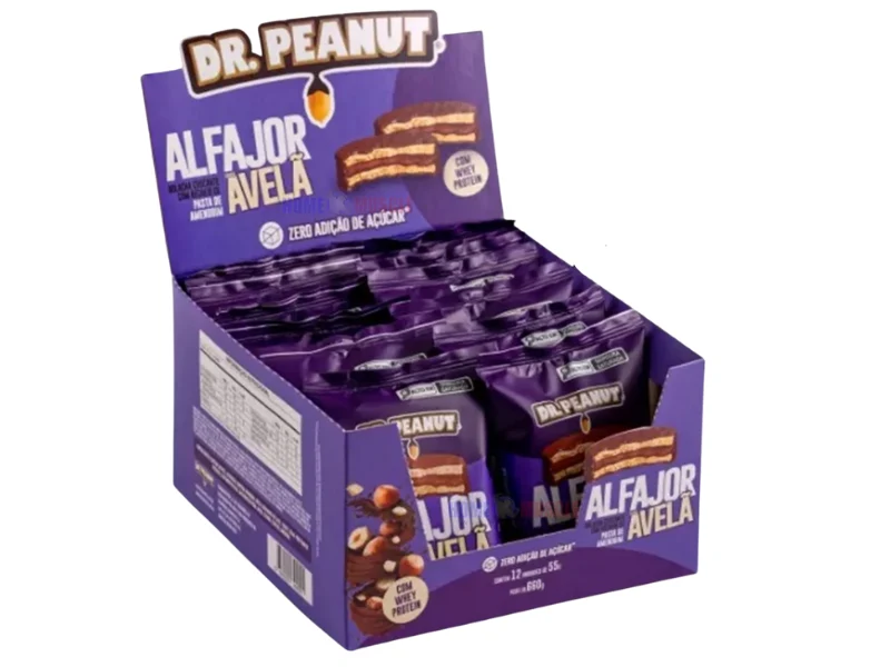 ALFAJOR 12UN 55G - DR. PEANUT