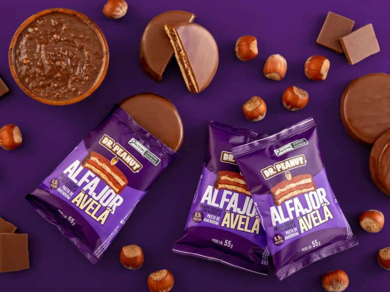 ALFAJOR 12UN 55G - DR. PEANUT
