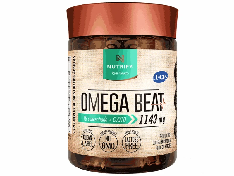 OMEGA BEAT 60CAPS - NUTRIFY