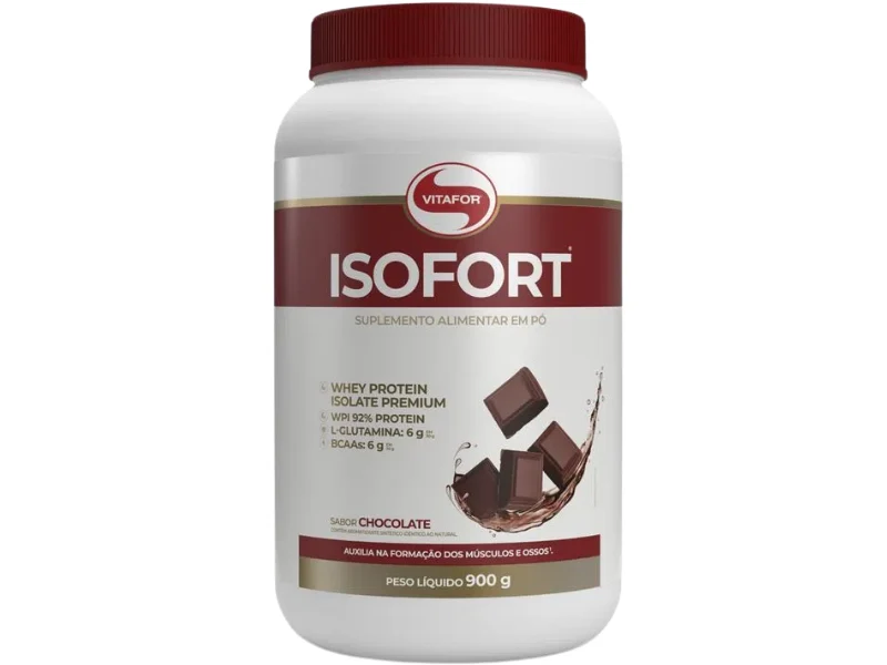 WHEY ISOLADO ISOFORT 900G - VITAFOR