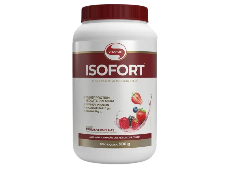 WHEY ISOLADO ISOFORT 900G - VITAFOR