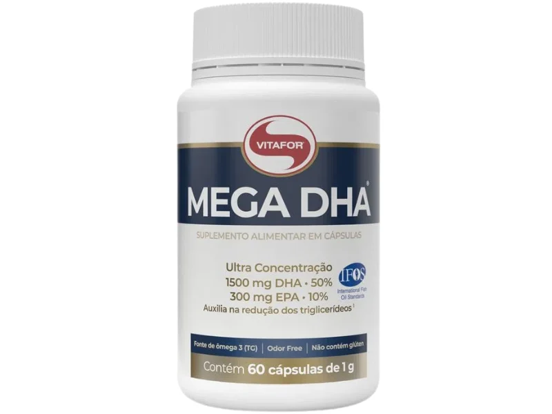 OMEGA 3 MEGA DHA 1500MG DHA / 300MG EPA 60CAPS - VITAFOR