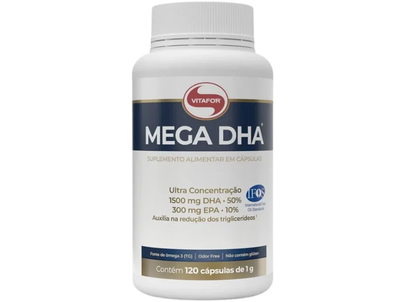 OMEGA 3 MEGA DHA 1500MG DHA / 300MG EPA 120CAPS - VITAFOR
