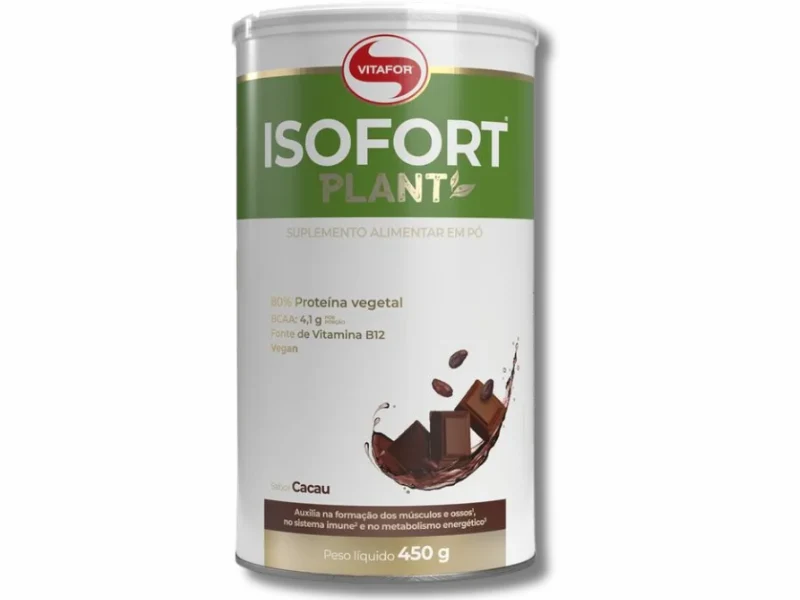 PROTEINA VEGANA ISOFORT PLANT 450G - VITAFOR