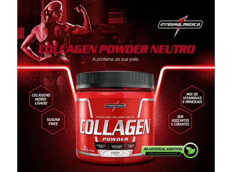 COLÁGENO POWDER 300G - INTEGRALMEDICA