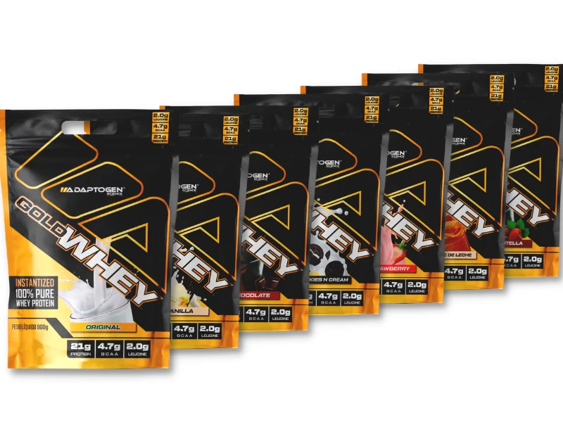 WHEY 100% GOLD 900G - ADAPTOGEN