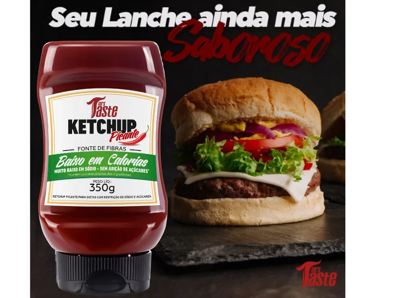 KETCHUP PICANTE 350G - MRS TASTE
