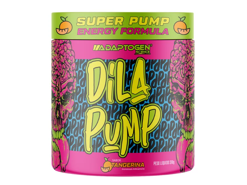 PRÉ-TREINO DILA PUMP (SEM CAFEÍNA) 318G - ADAPTOGEN