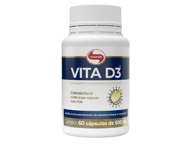 VITAMINA D3 60CAPS - VITAFOR